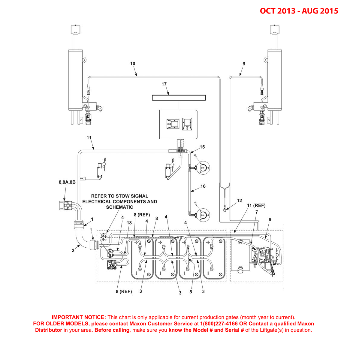 Maxon RA (Oct 2013 - Aug 2015) 4 Battery Box Electrical Components Diagram (1 OF 2)