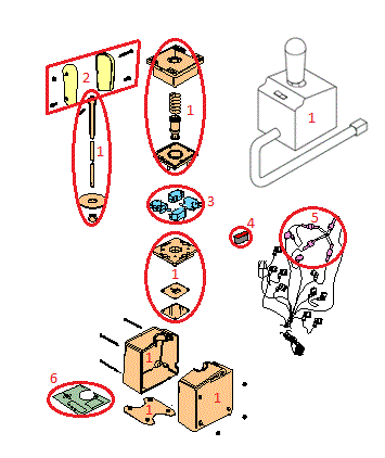 Straight Blade RT3 Joystick Diagram
