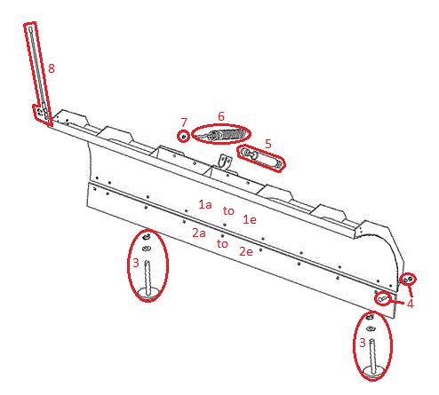 Straight Blade RT2 Straight Blade Diagram