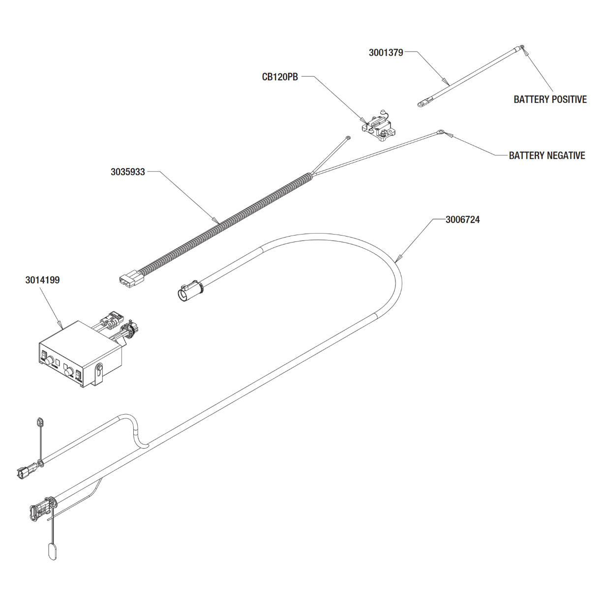 SaltDogg SHPE1500/X Control Wiring Diagram