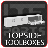 Pro Series Black Steel Topsider Truck Tool Boxes
