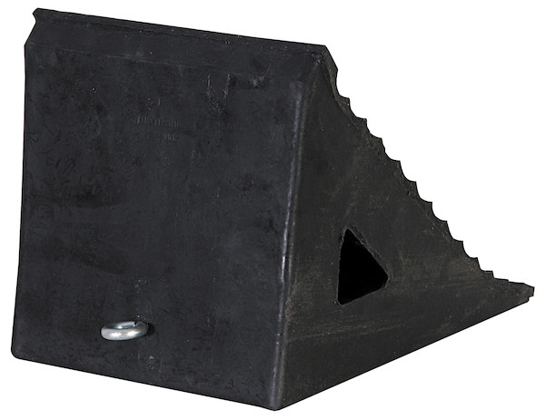 Buyers WC796R - Rubber Wheel Chock with Chain Eye