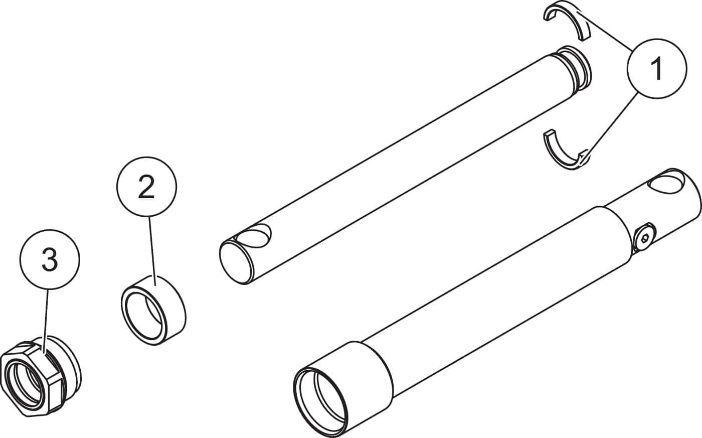 XLS Angle Ram Assembly Diagram