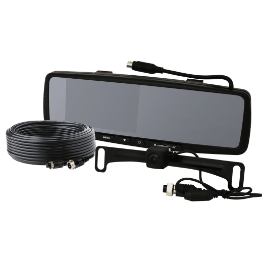 ECCO EC4210B-K - Camera Kit: Gemineye 4.3" LCD Rear View Mirror color audio expandable up to 2 cameras 12-24VDC (includes EC4210B-M EC2026-C and ECTC20-4)