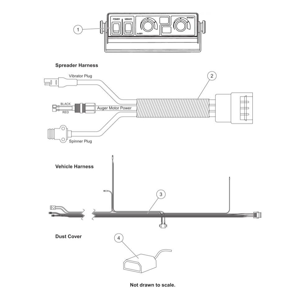 Fisher Poly-Caster UTV Electrical Components Diagram