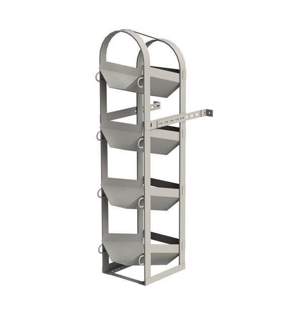 Kargo Master 40101 - 4-Tier Refrigerant Tank Rack