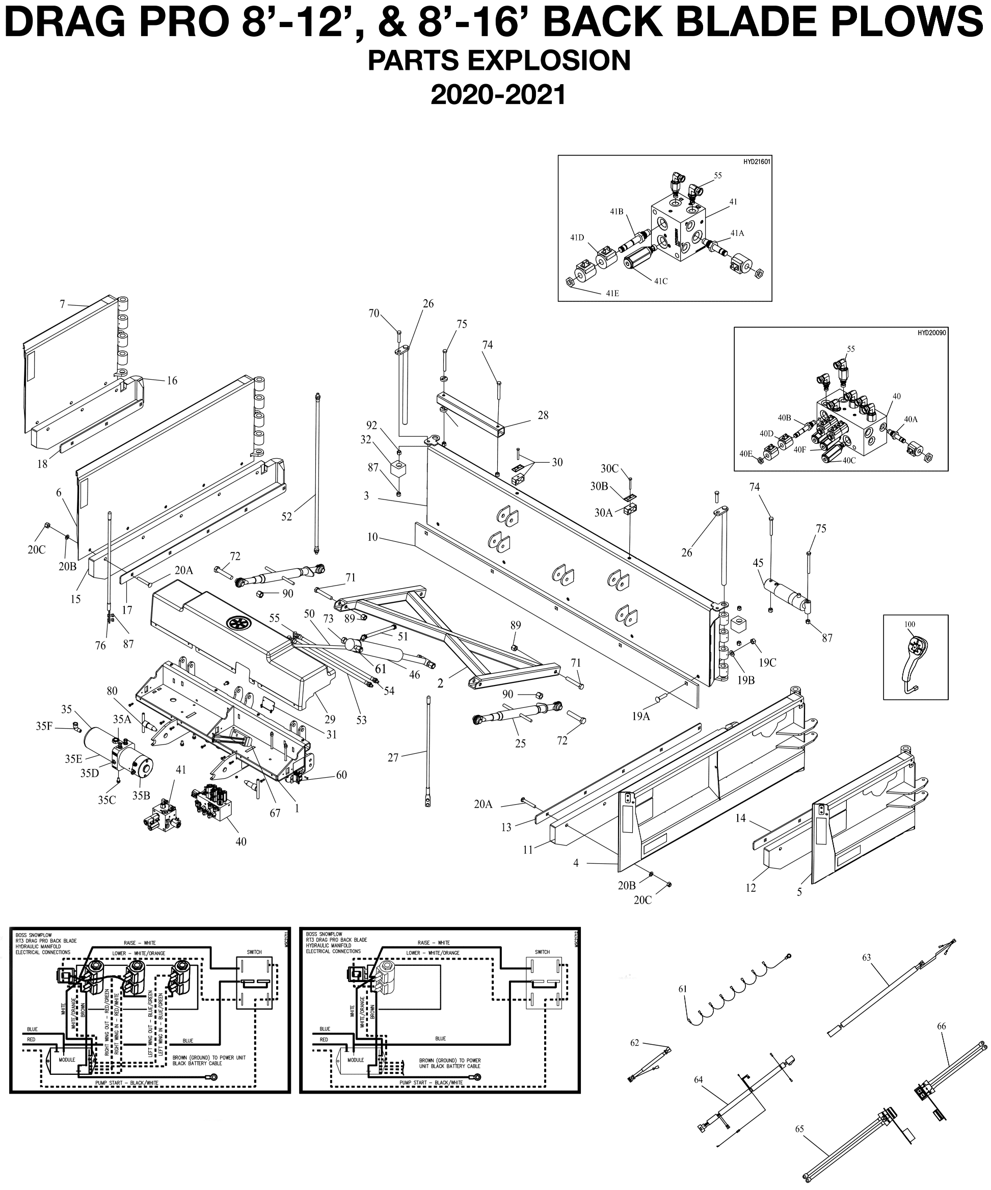 Diagram 2 BOSS Drag Pro Parts