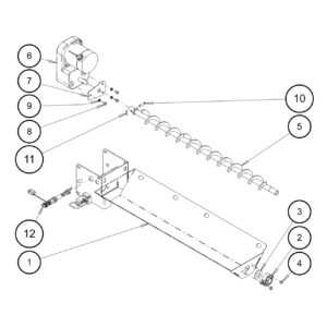 SHPE0750 Trough Assembly Diagram