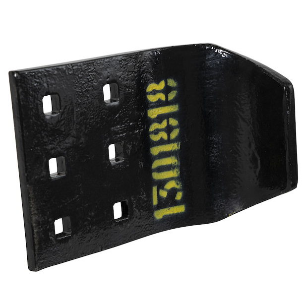 Buyers 1301818 - SAM Driver Side Curb Guard (5/8 x 8 x 10 Inches) Highway Punch Plate Pattern