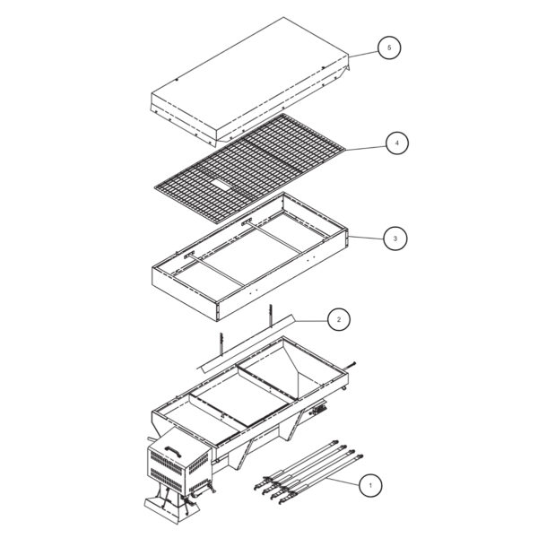 SaltDogg 1400050SS/100SS Accessories Diagram