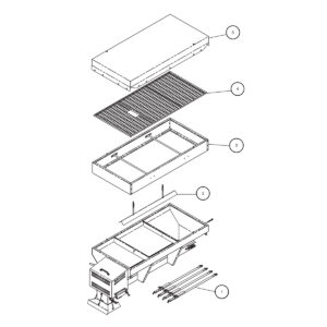 SaltDogg 1400200SS/250SS Accessories Diagram