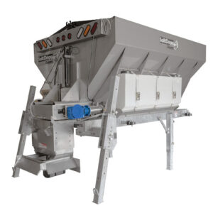SaltDogg 7.0 Cubic Yard Electric Stainless Steel Municipal Hopper Spreader