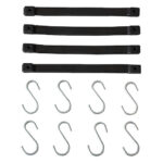 Replacement 8 Foot Tarp Kit for 96 x 47 Inch SCH Hopper for SaltDogg 1400 Series Spreaders