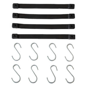 Replacement 8 Foot Tarp Kit for 96 x 47 Inch SCH Hopper for SaltDogg 1400 Series Spreaders