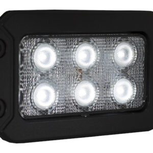 Buyers 1492191 - Recessed 6.5 Inch Wide Rectangular LED Flood Light