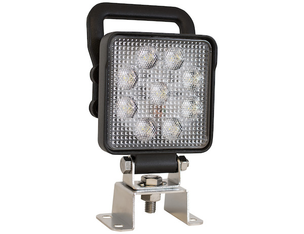 Buyers 1492193 - 4 Inch Square LED Flood Light with Switch and Handle