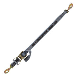 Kinedyne 15661-1 - Auto Ratchet Tie-Down With 2" Snap Hooks