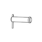 CLEVIS PIN KIT .75in X 2-1/8in W/HDW