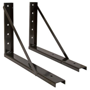 Buyers 1701011B - Bolted Black Formed Steel Mounting Brackets (18 In x 24 In)