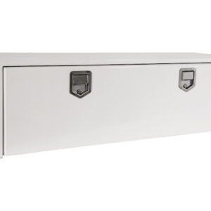 18x18x60 Inch White Steel Underbody Truck Box