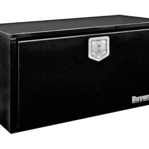 Buyers 1702303 - Black Steel Underbody Truck Box (18 In x 18 In x 30 In)