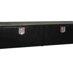 Buyers 1702325 - Black Steel Underbody Truck Box (18 In x 18 In x 72 In)