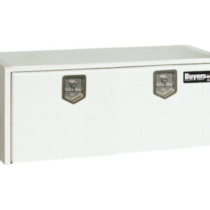 Buyers 1702417 - White Steel Underbody Truck Box (18 In x 18 In x 66 In)