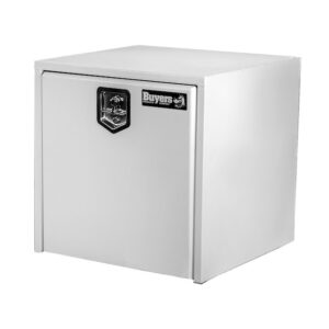 Buyers 1703495 - White Steel Underbody Truck Box (18 In x 18 In x 18 In)