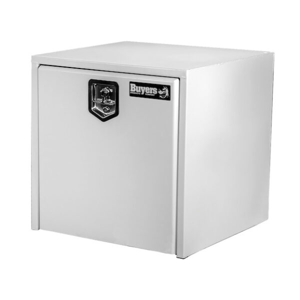 Buyers 1704400 - White Steel Underbody Truck Box (24 In x 24 In x 24 In)