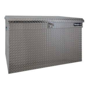 Buyers 1712120 - Diamond Tread Aluminum All-Purpose Jumbo Chest (30 In x 30/28 in x 49/48 In)