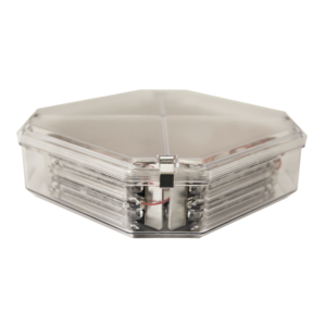 ECCO 27-DB002-E - DuoBeam Minibar: 27 Series  10" 4-sided  REF8  12VDC  clear/clear