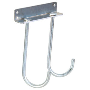 Buyers 3009122 - Double J-Hook Hanger With Steel Mounting Angle