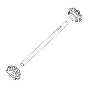 Buyers 3010358 - Idler Shaft Assembly