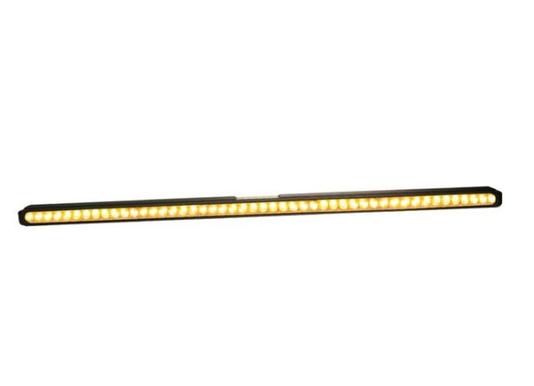 ECCO 3410A - Signal Bar Kit: LED Safety Director  9 flash patterns  in-cab controller  15' cable  LED  12VDC  amber