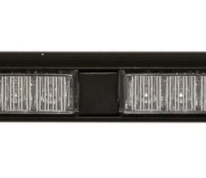ECCO 37038AS - Signal Bar Kit: LED Safety Director 32 flash patterns in-cab switch panel 15' cable 12-24VDC amber