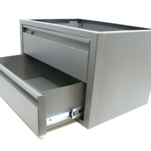 Kargo Master 40070 - Steel 2-Drawer Cabinet (20 Inch x 12 Inch x 13.5 Inch)