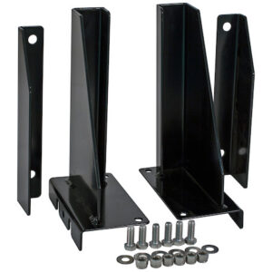 Black Steel Side-Wall Extension Kit for DumperDogg -Use with Steel Insert