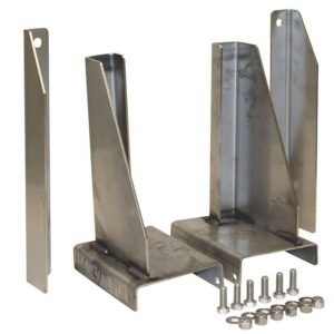 Stainless Steel Side-Wall Extension Kit for DumperDogg -Use with Stainless Insert