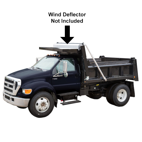 Buyers Products 5543006 - Aluminum Crank Arm Tarp System - 3 Springs Without Wind Deflector
