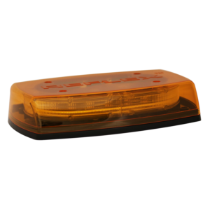 ECCO 5545A - LED Microbar: Reflex  11"  Class II  zero optic dome  12-24VDC  18 flash patterns  amber