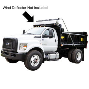Buyers 5548395 - 8-19 Foot Steel Side Mount 4-Spring Tarp System With 900W/90:1 Gear Motor (Wind Deflector Not Included)