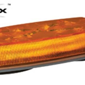 ECCO 5585A-VM - LED Minibar: Reflex  15"  12-24VDC  18 flash patterns  vacuum-magnet mount  amber