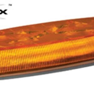 ECCO 5585A - LED Minibar: Reflex  15"  12-24VDC  18 flash patterns  amber