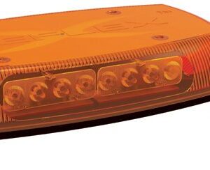 ECCO 5590A-MG - LED Minibar: Reflex  15"  12-24VDC  18 flash patterns  magnet mount  amber