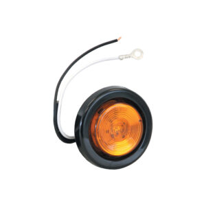 Buyers 5622201 - 2'' Amber Round Marker/Clearance Light With 1 LED (PL-10 Connection) Includes Grommet and Plug