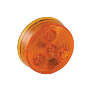 Buyers 5622254 - 2'' Amber Round Marker/Clearance Light with 4 LEDs (10/Pack) Light Only