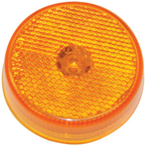 Buyers 5622526 - 2.5 Inch Amber Marker/Clearance Light With Reflex With 4 LEDs (10/Pack)