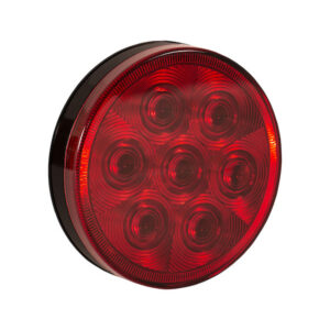Buyers 5624156 - Red 4-Inch Round Stop/Turn/Tail Light With 7 LEDs (Light Only)