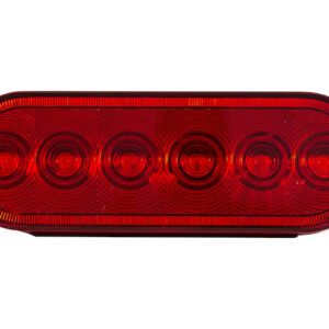 Buyers 5626156 - 6 Inch Oval Stop|Turn|Tail Light with 6 LEDs