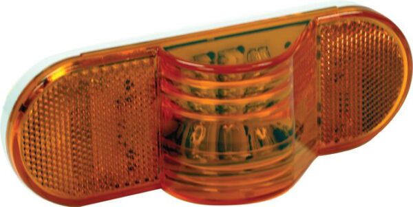 Buyers 5626208 - 6 Inch Midship Turn Signal and Side Marker with Reflex and 9 LEDs